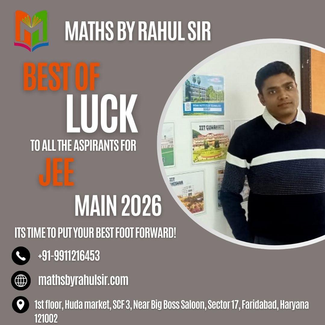 Best IIT JEE Mains Coaching In Faridabad